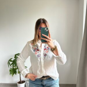 chemise en gaz de coton