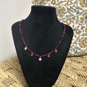 collier rose