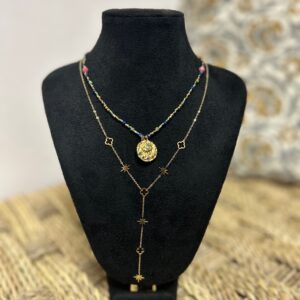 collier Amelia doré